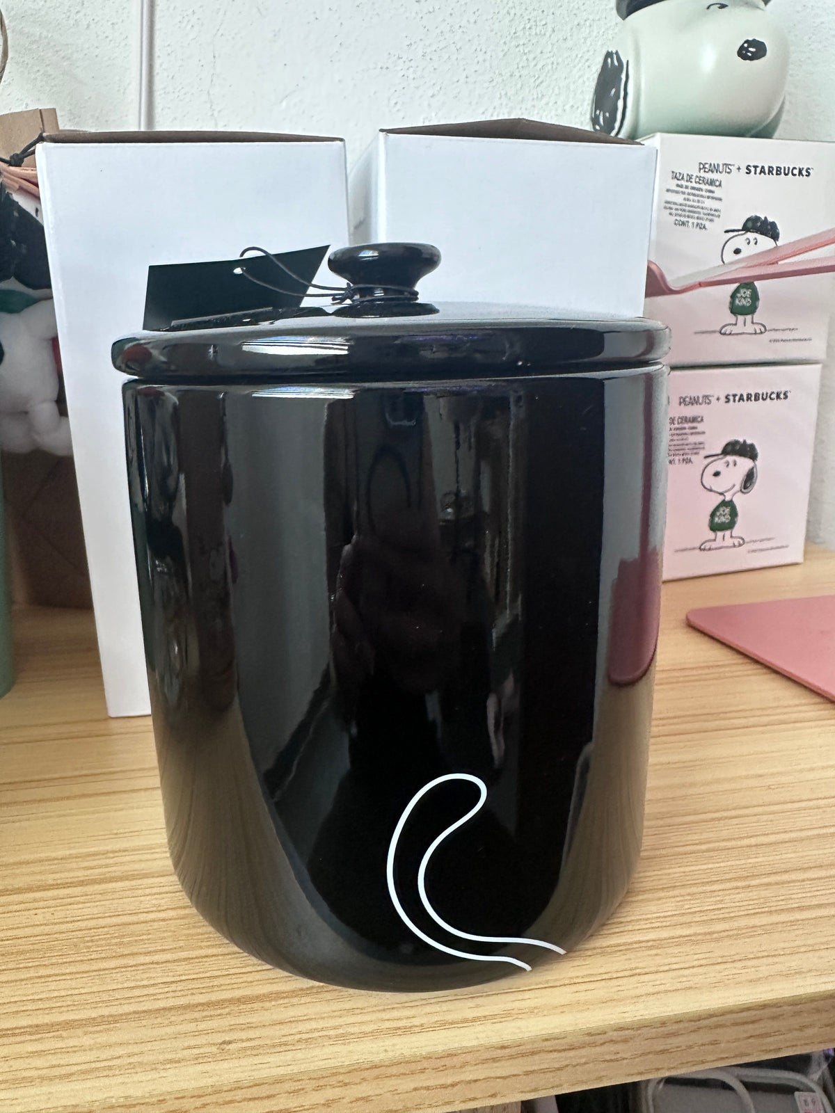 Halloween Ceramic Cookie Jar
