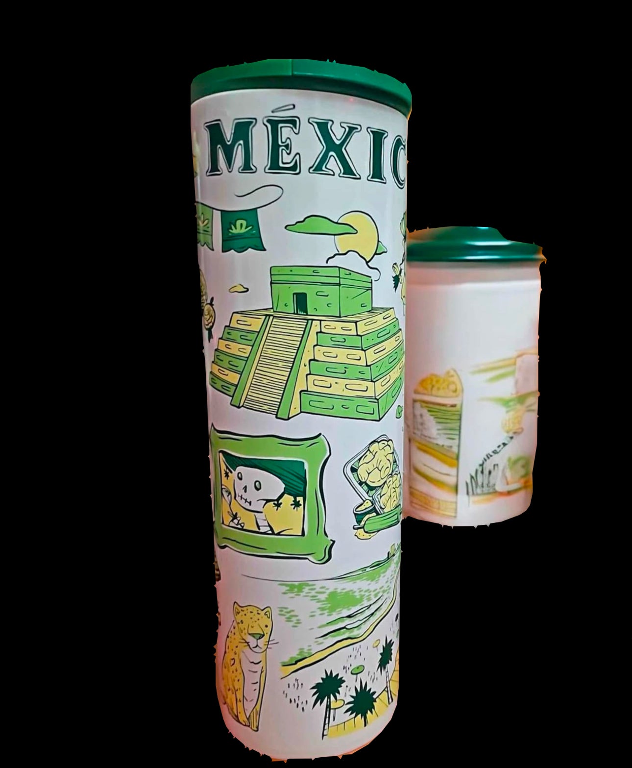 México Stainless Steel 16oz