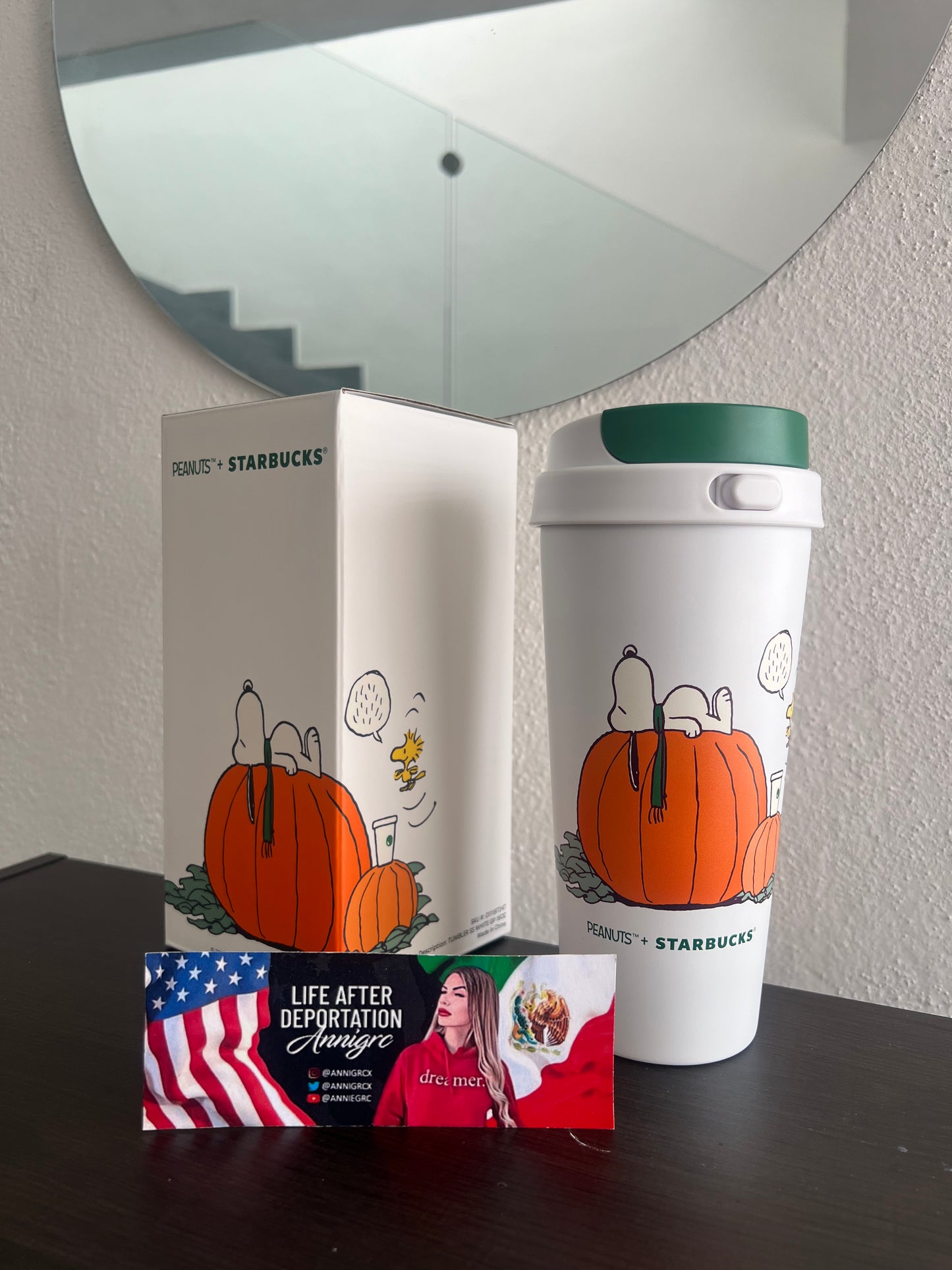 Peanuts Great Pumpkin Stainless Steel Tumbler