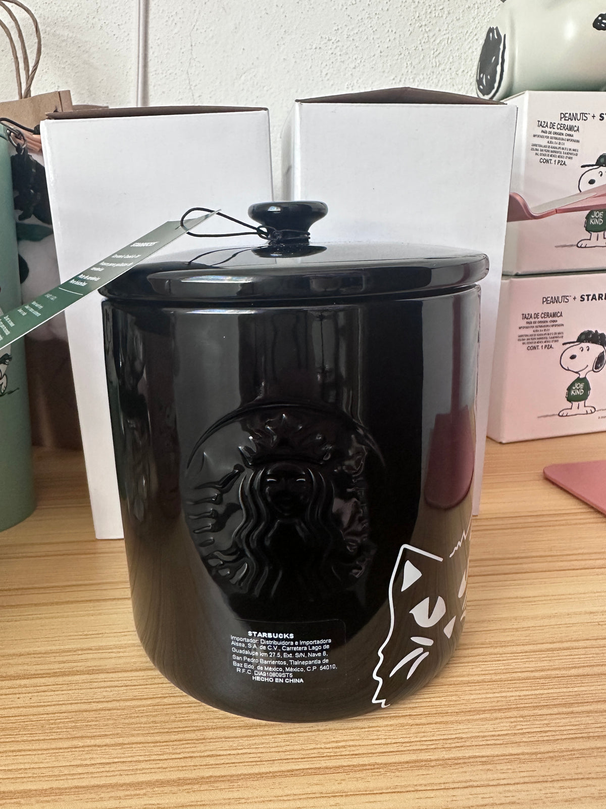 Halloween Ceramic Cookie Jar