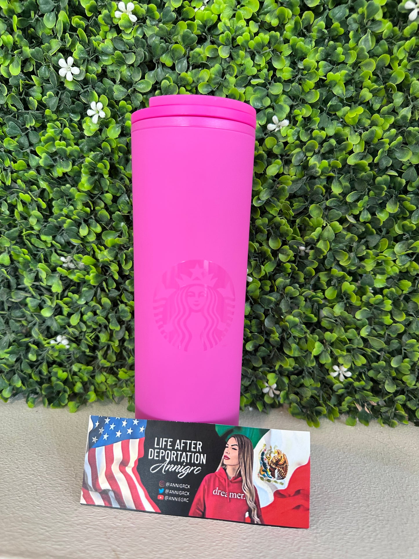 'Wanda' 16oz Plastic Tumbler