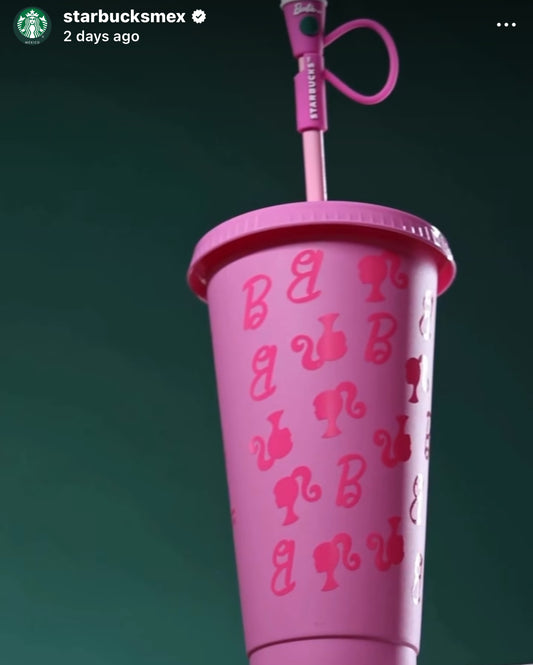 Barbie Straw Reusable