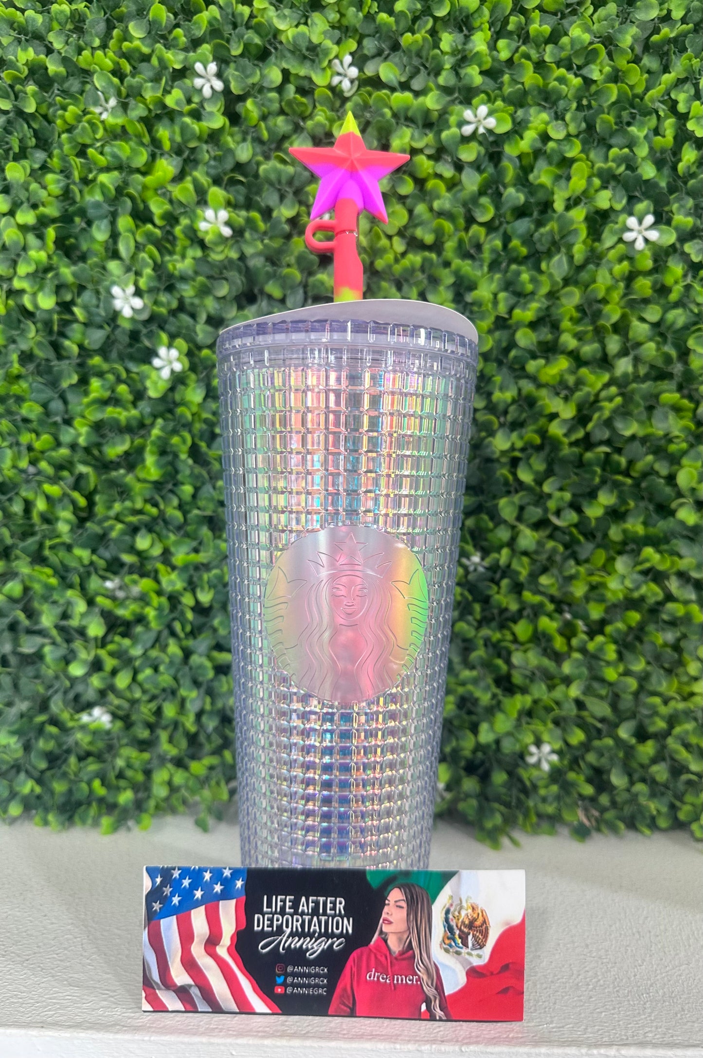 Mexico Unicorn Grid Tumbler