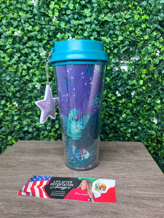 Siren Plastic 16oz Charm Tumbler