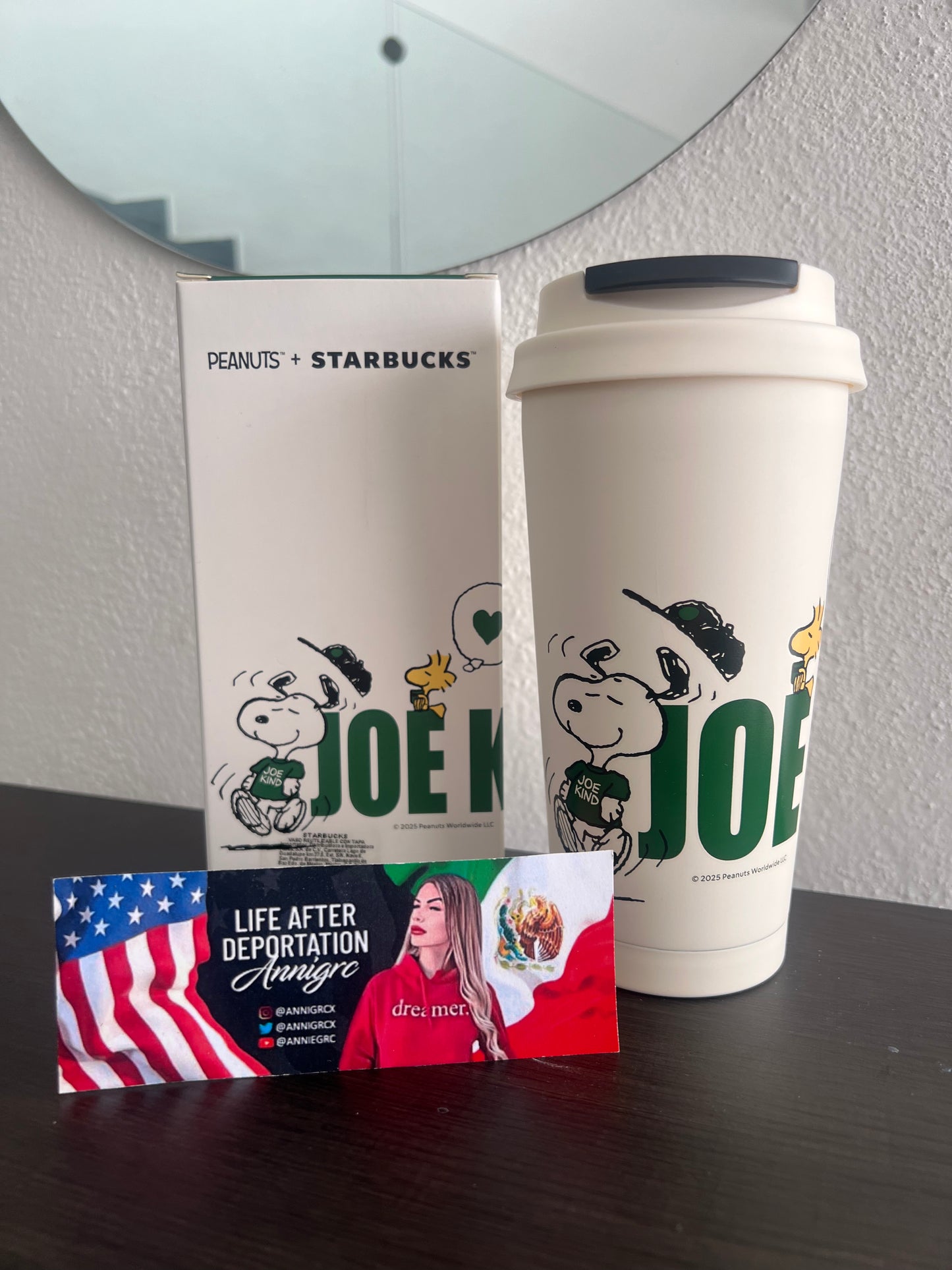 Peanuts Joe Kind Stainless Steel Tumbler